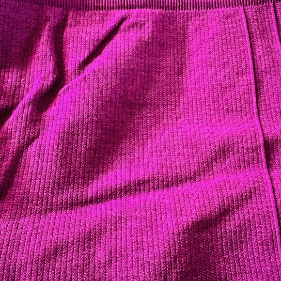 LULULEMON ATHLETICA Heathered Regal Plum In The Flow Crop II Leggings - US 8 - Picture 4 of 8